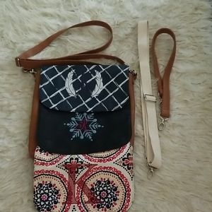 Thirty-one Purse with flaps and straps